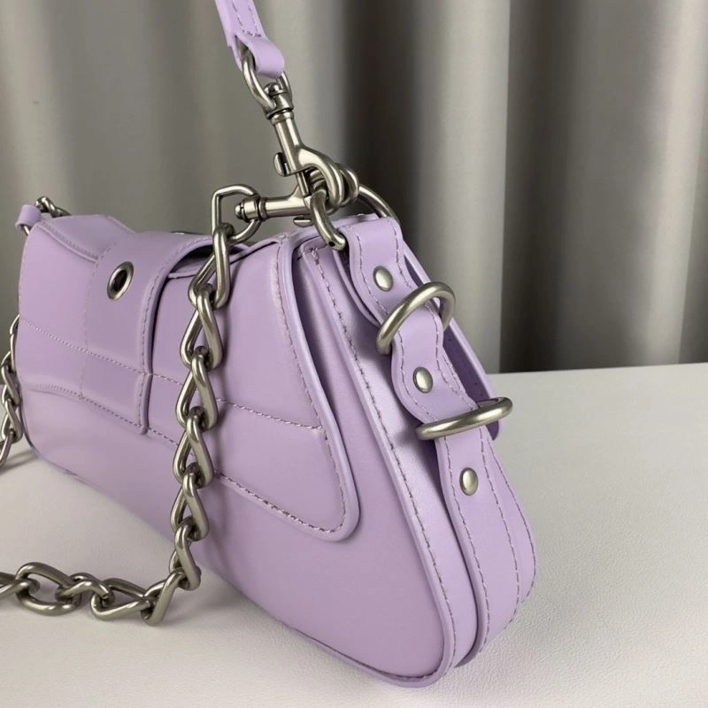 Balenciaga  Lavender Lindsay Handbag with Vintage Charm Tailored 75356