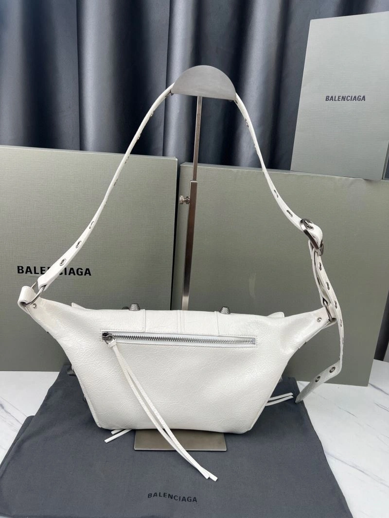 Balenciaga  Street Style Motorcycle Folding Waist Bag - 20x5x19cm Lightweight 78564
