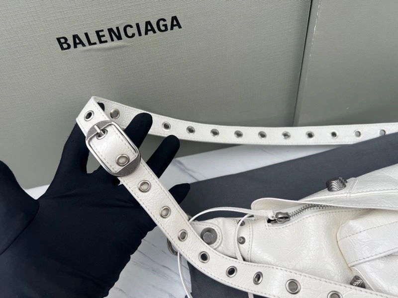 Balenciaga  Street Style Motorcycle Folding Waist Bag - 20x5x19cm Lightweight 78564
