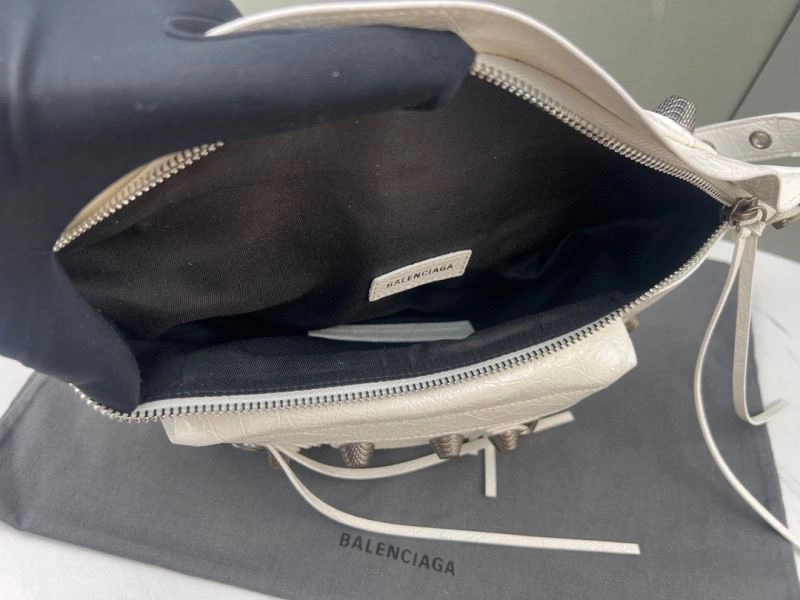 Balenciaga  Street Style Motorcycle Folding Waist Bag - 20x5x19cm Lightweight 78564