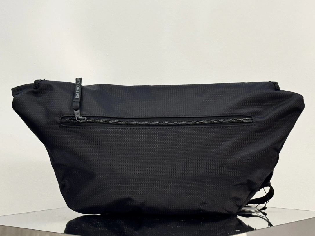Balenciaga Unity Sport Icon Nylon Waist Bag with Adjustable Strap Sporty 60862