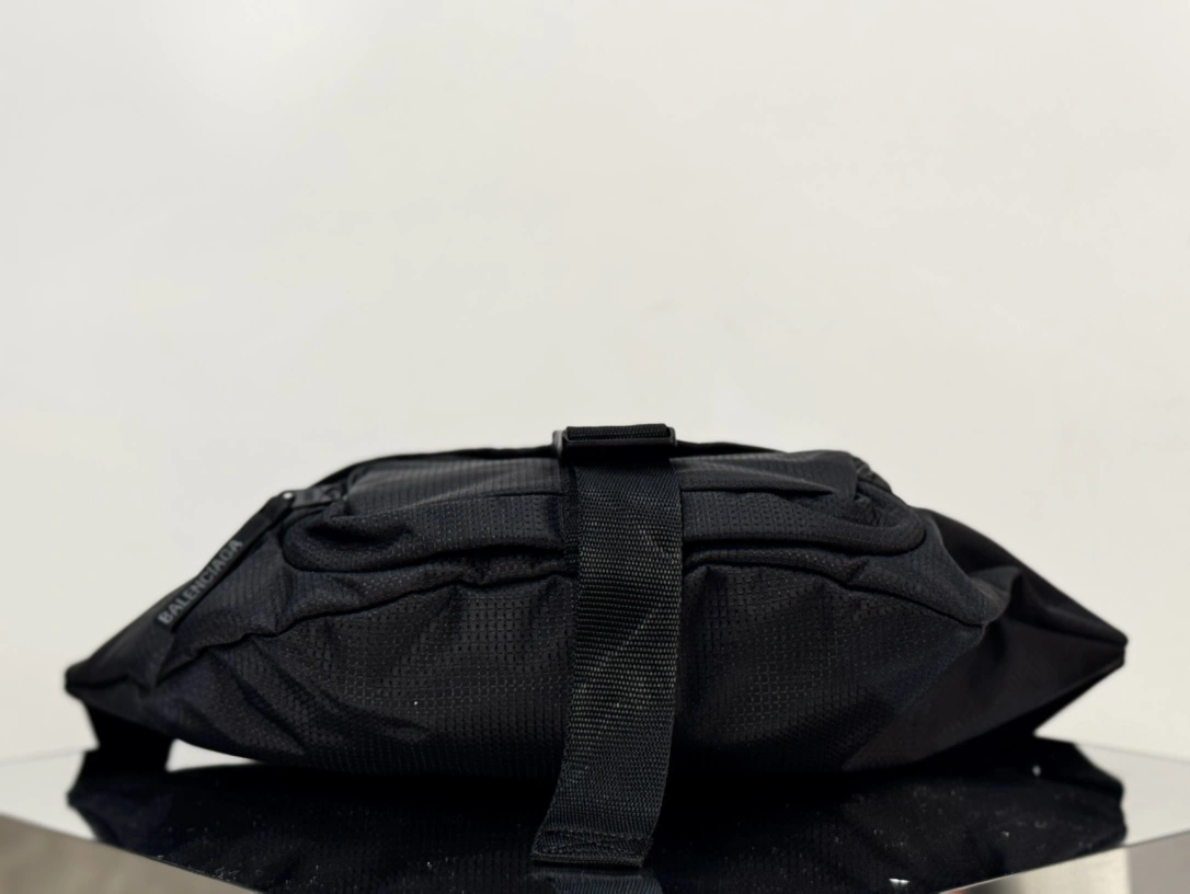 Balenciaga Unity Sport Icon Nylon Waist Bag with Adjustable Strap Sporty 60862