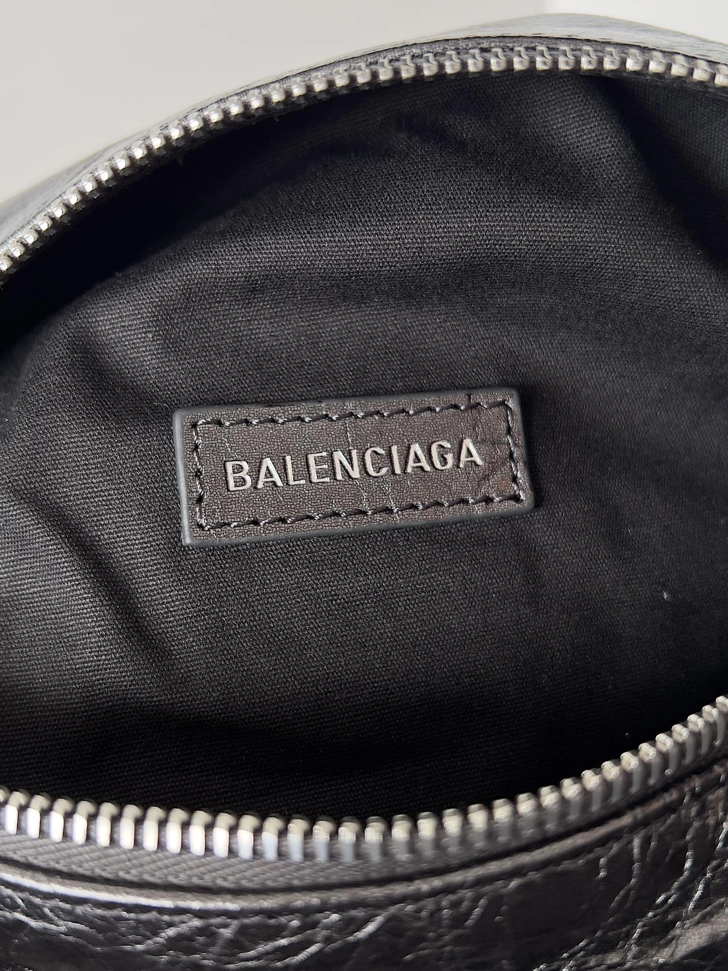 Balenciaga Vintage Lambskin Multi-Pocket Punk Shoulder Tote Bag TechFriendly 64702