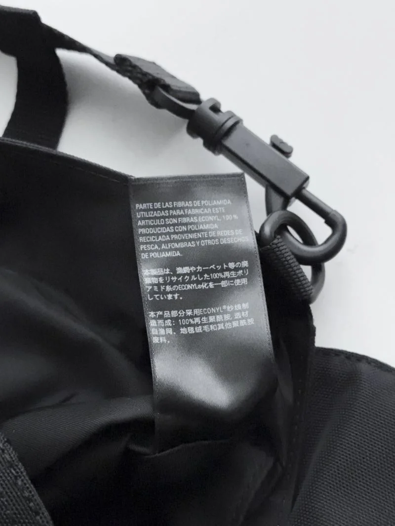 Balenciaga Waterproof Nylon Army Black Messenger Bag AllSeason 38241