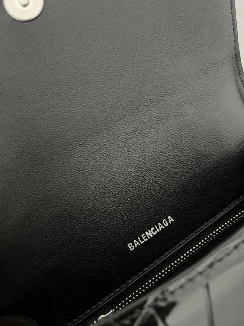 TechFriendly Balenciaga XS Crocodile-Patterned Leather Hourglass Bag 72604