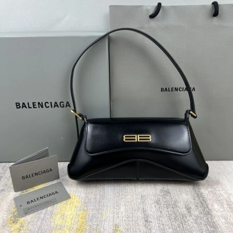 Balenciaga XX Limited Edition Black Lambskin Shoulder Bag Youthful 78333