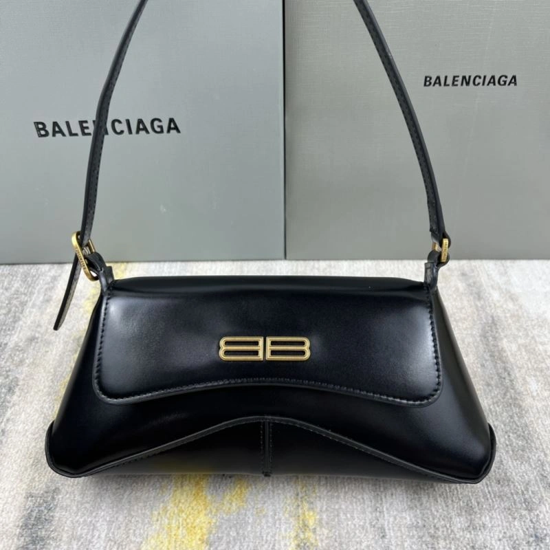 Balenciaga XX Limited Edition Black Lambskin Shoulder Bag Youthful 78333