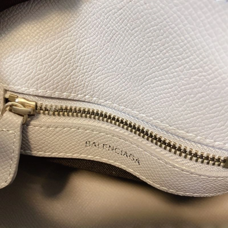 Balenciaga XXS Letter Shell Bag -  Miniature Charm SmoothTexture 75244