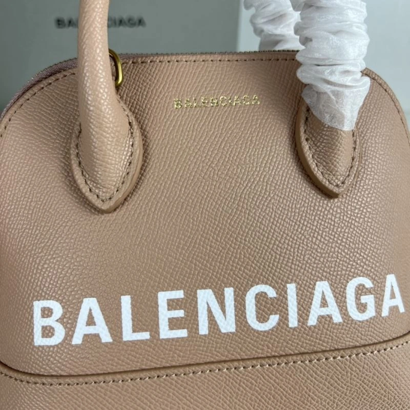 Balenciaga XXS Oversized Letter Shell Bag - Mini Fashion Statement Bold 78298