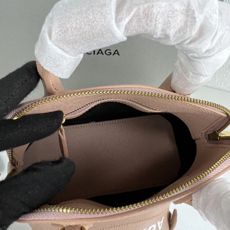 Balenciaga XXS Oversized Letter Shell Bag - Mini Fashion Statement Bold 78298