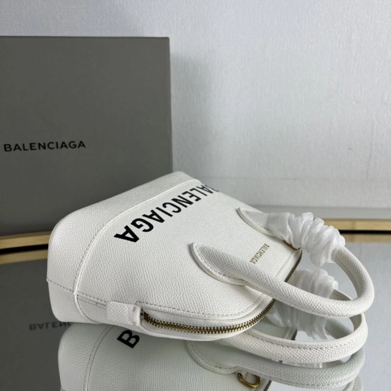 Balenciaga XXS Oversized Letter Shell Bag with Gold Hardware Minimalist 78295
