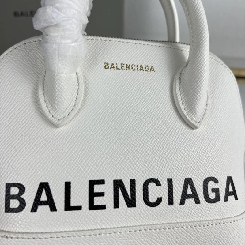 Balenciaga XXS Oversized Letter Shell Bag with Gold Hardware Minimalist 78295