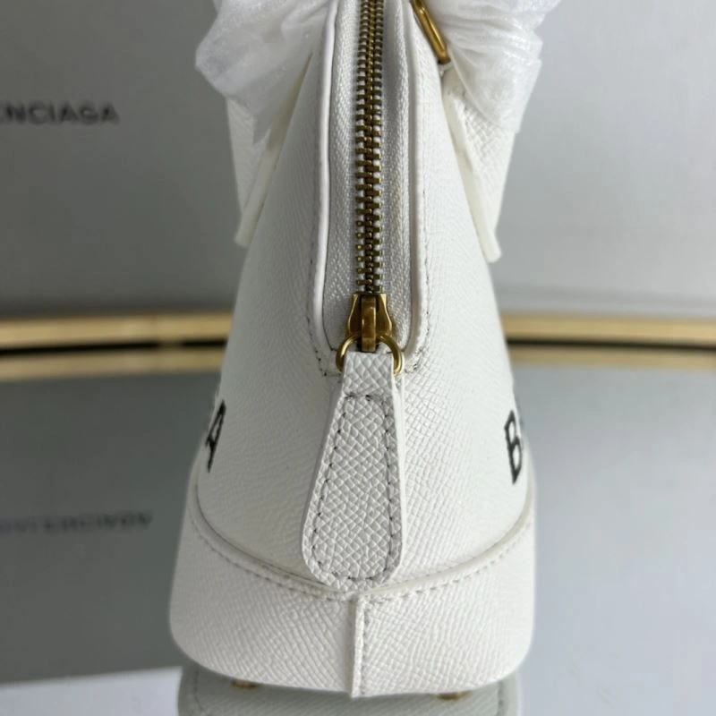 Balenciaga XXS Oversized Letter Shell Bag with Gold Hardware Minimalist 78295