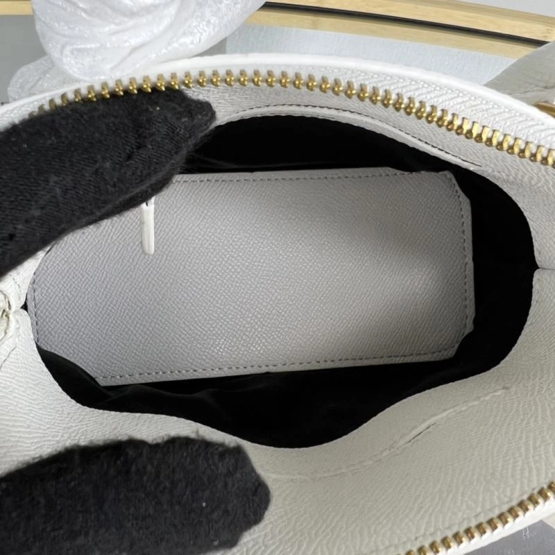 Balenciaga XXS Oversized Letter Shell Bag with Gold Hardware Minimalist 78295