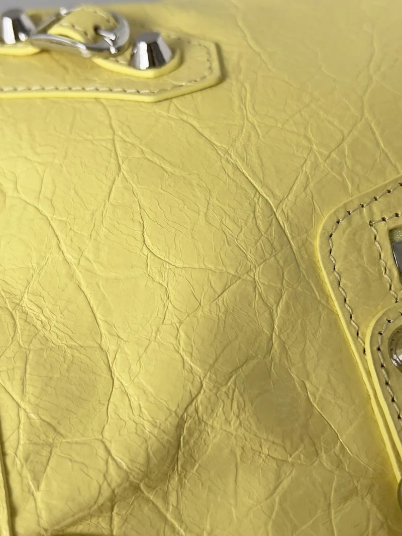 Balenciaga Yellow  Tote Bag - 29.9x19.1x9.9 cm Cozy 70074