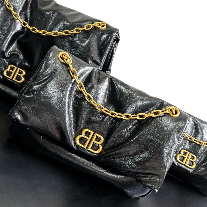 Supportive Balenciaga Zhonghei Gold Monaco Ultra- Calfskin Bag Collection 67018