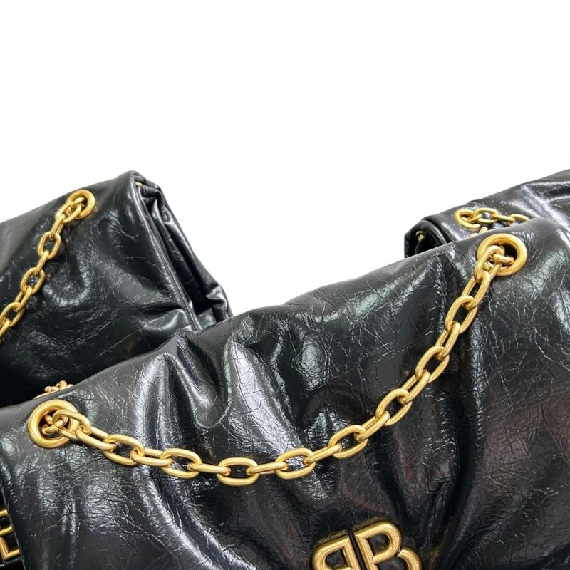 Supportive Balenciaga Zhonghei Gold Monaco Ultra- Calfskin Bag Collection 67018