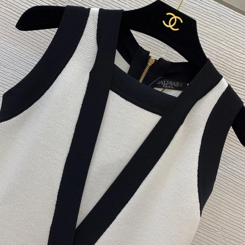 Balmain Dress Comfortable 98921
