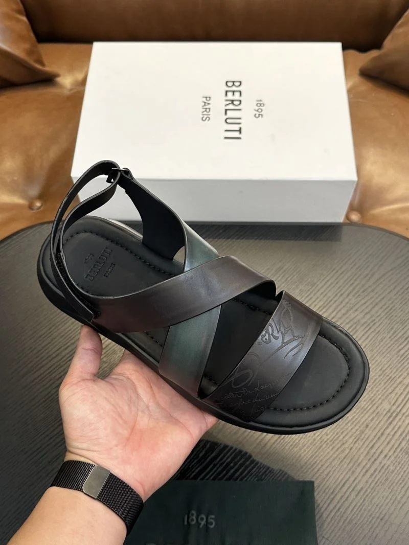 Berluti Sandals ZipUp 14967