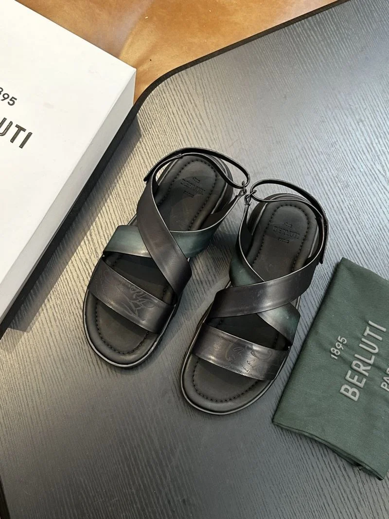 Berluti Sandals ZipUp 14967