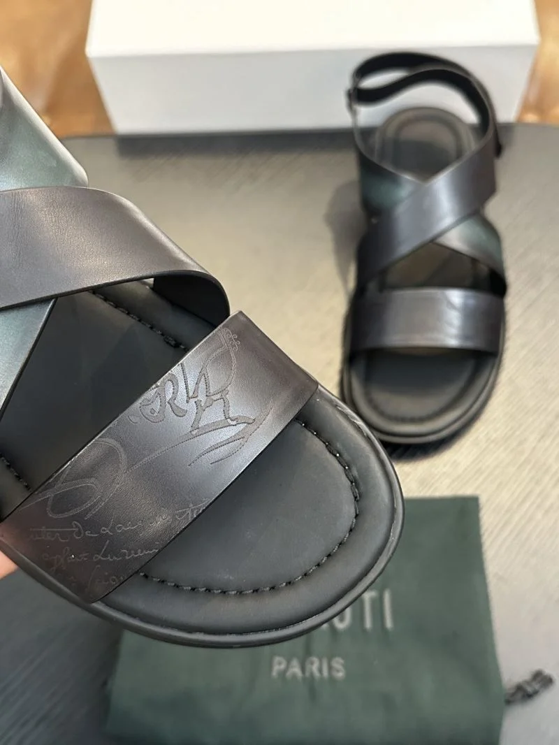 Berluti Sandals ZipUp 14967