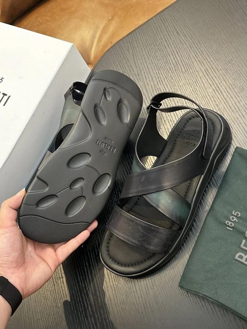 Berluti Sandals ZipUp 14967