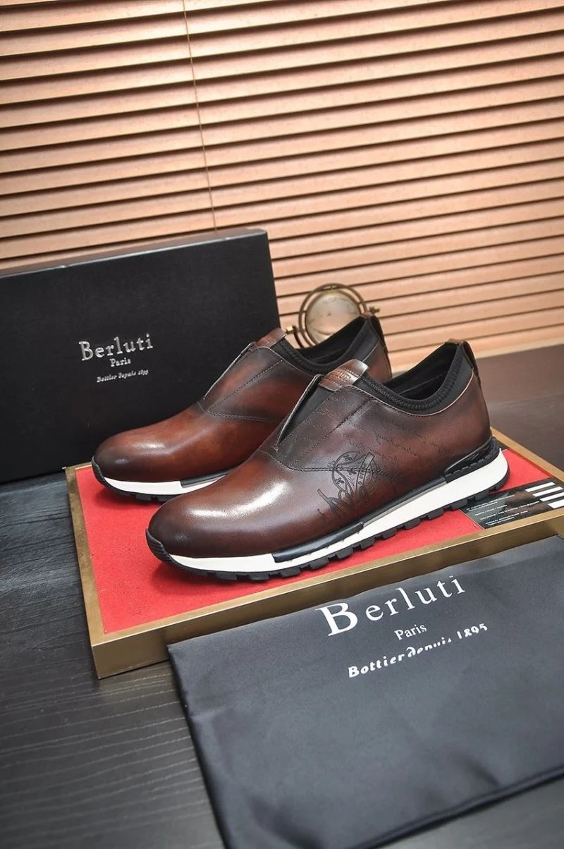 Berluti Shoes Breathable 14899