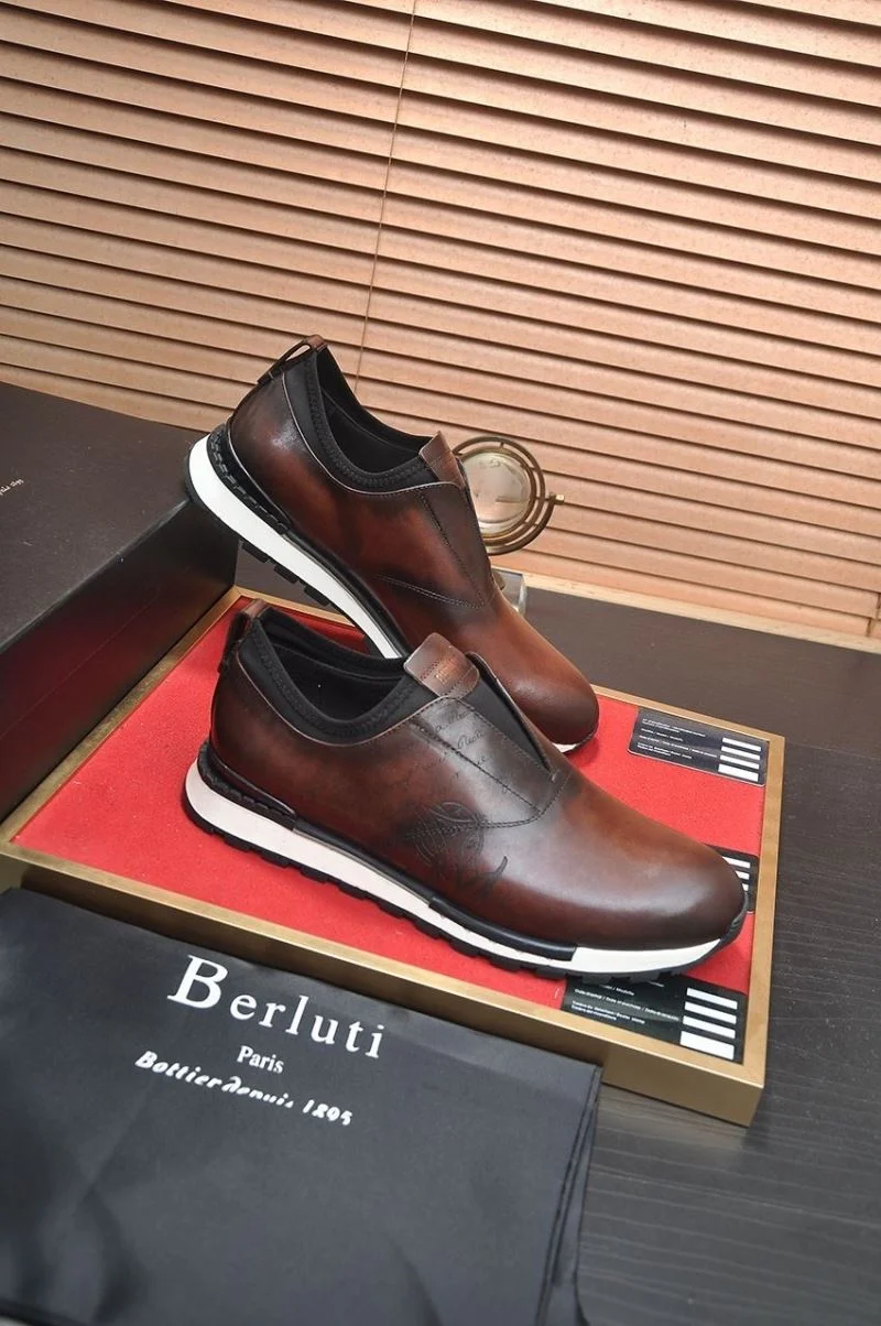 Berluti Shoes Breathable 14899