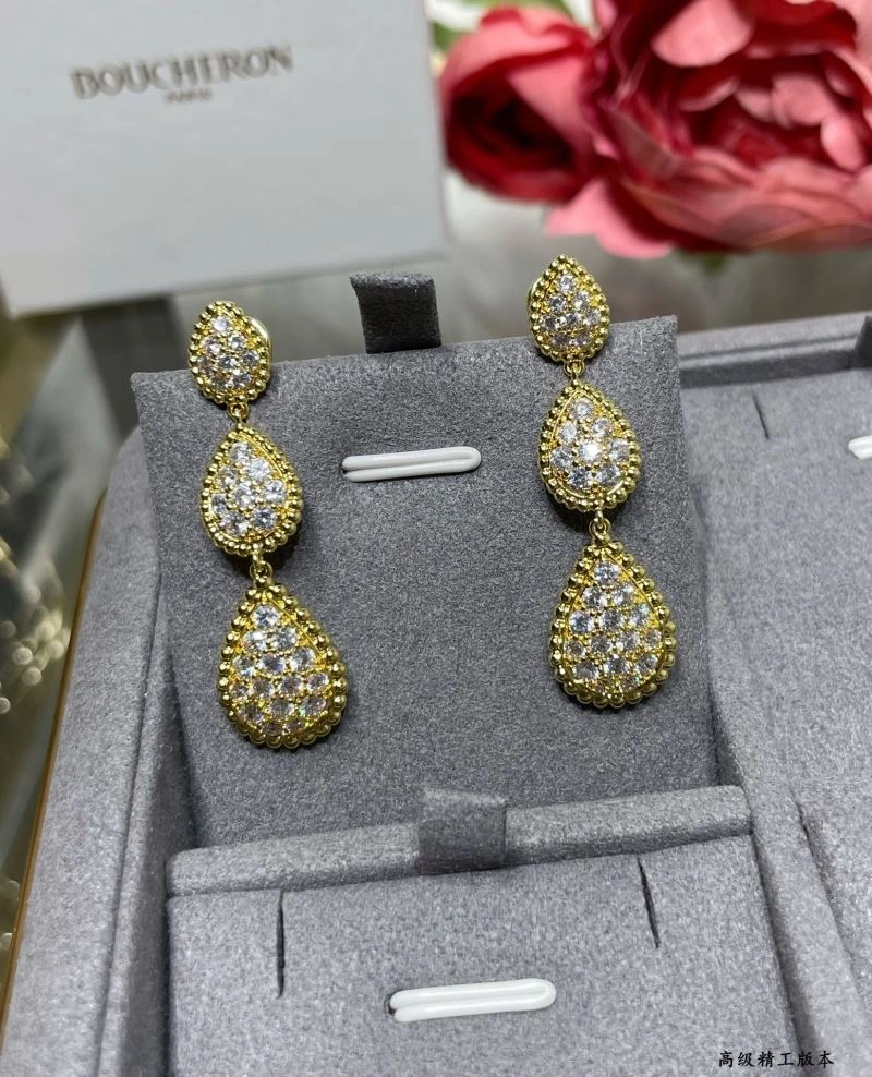 Breathable Boucheron Earrings 212401