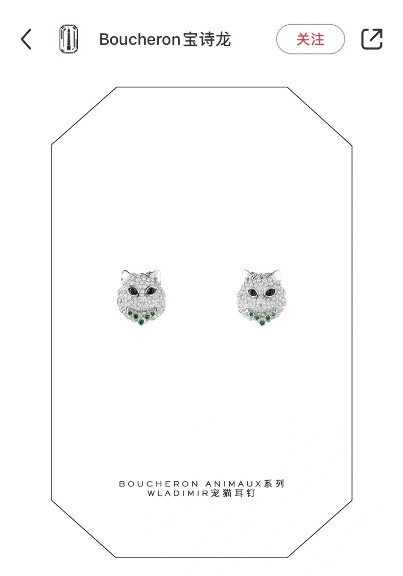 Functional Boucheron Earrings 208168