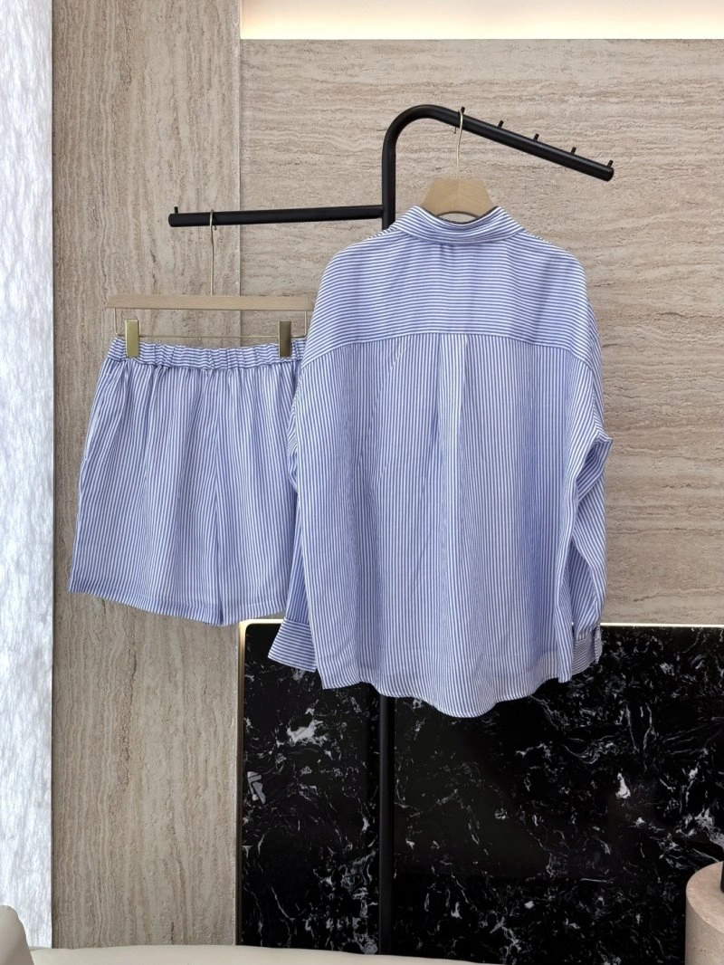 Brunello Cucinelli Short Suits Breathable 154995