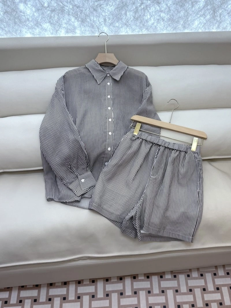 Brunello Cucinelli Short Suits SmoothTexture 155012