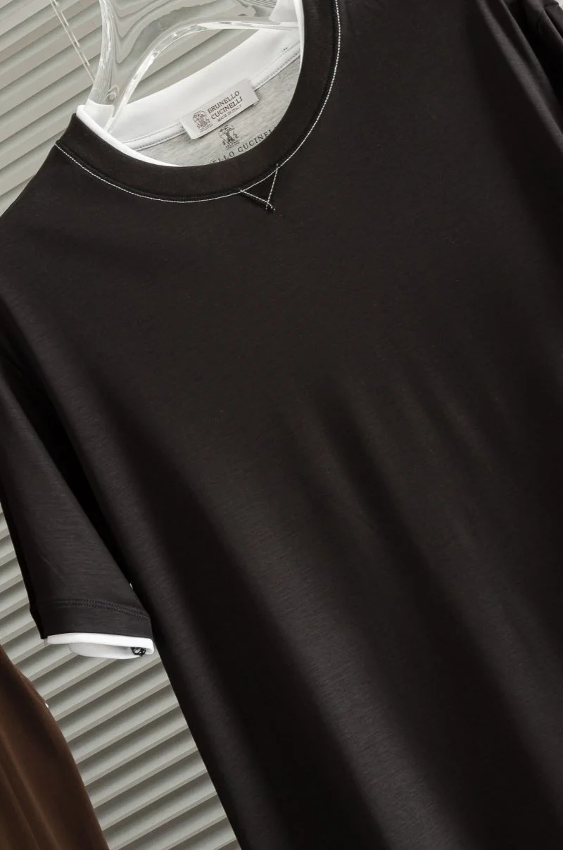 Brunello Cucinelli T-Shirts Tailored 163058