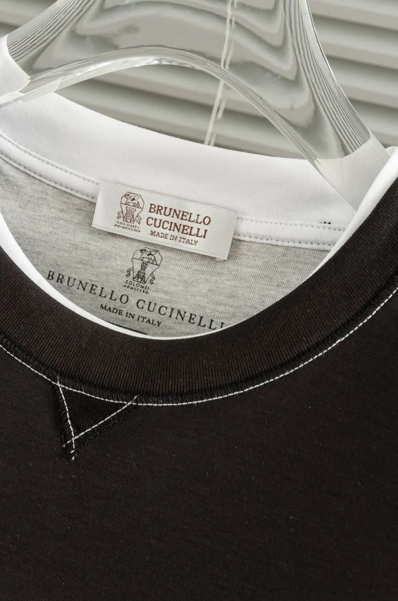 Brunello Cucinelli T-Shirts Tailored 163058