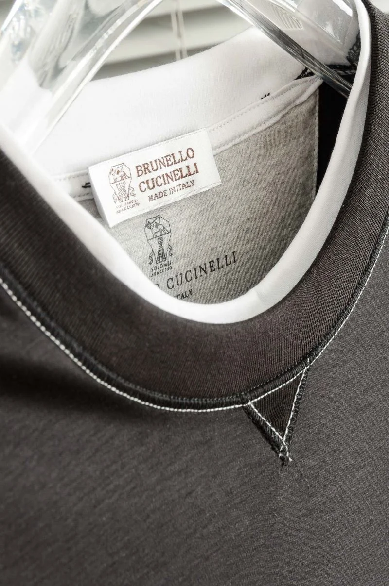 Brunello Cucinelli T-Shirts Tailored 163058