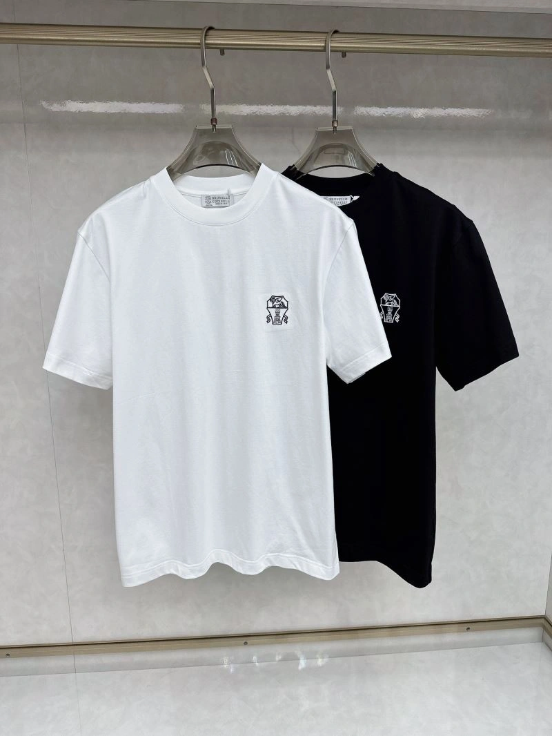Brunello Cucinelli T-Shirts ZipUp 161947