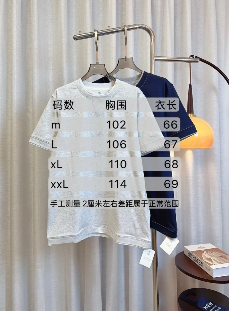 Brunello Cucinelli T-Shirts FastDry 151929