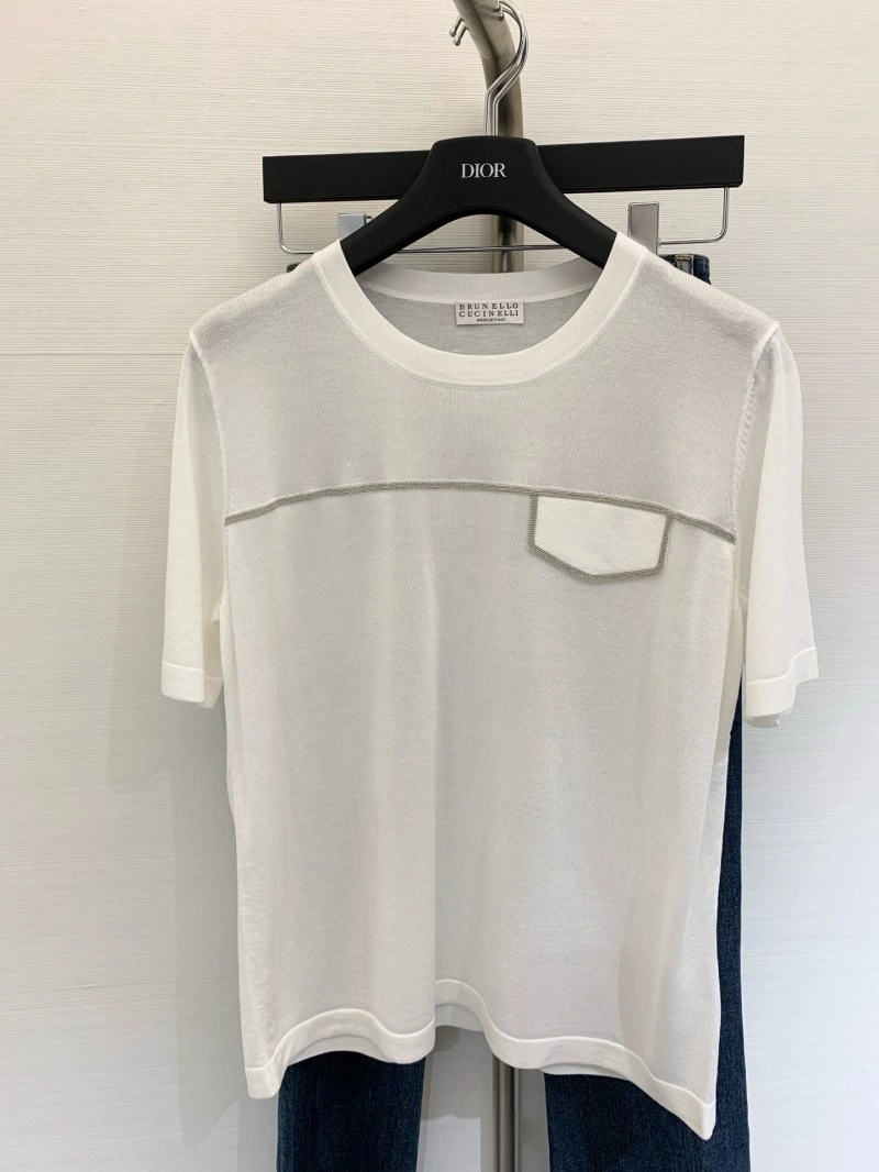 Brunello Cucinelli T-Shirts Breathable 149951