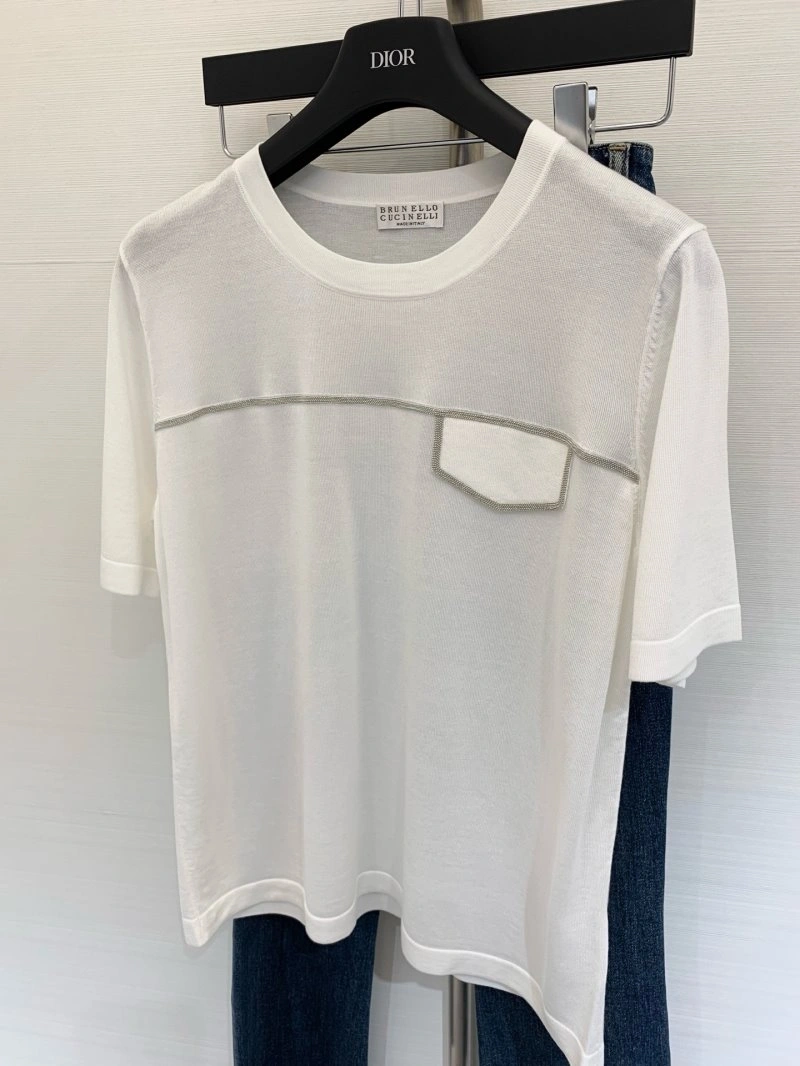 Brunello Cucinelli T-Shirts Breathable 149951