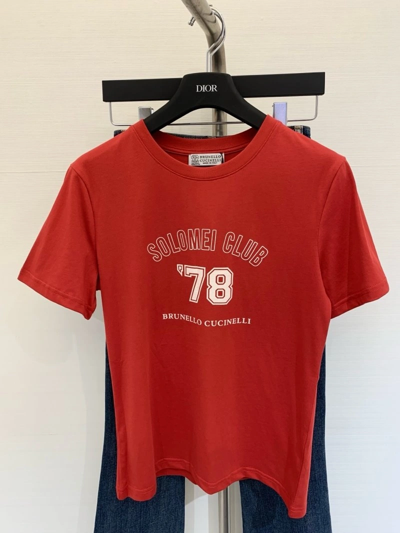 Brunello Cucinelli T-Shirts Breathable 149944