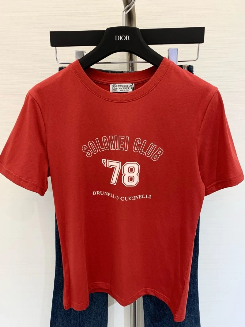 Brunello Cucinelli T-Shirts Breathable 149944