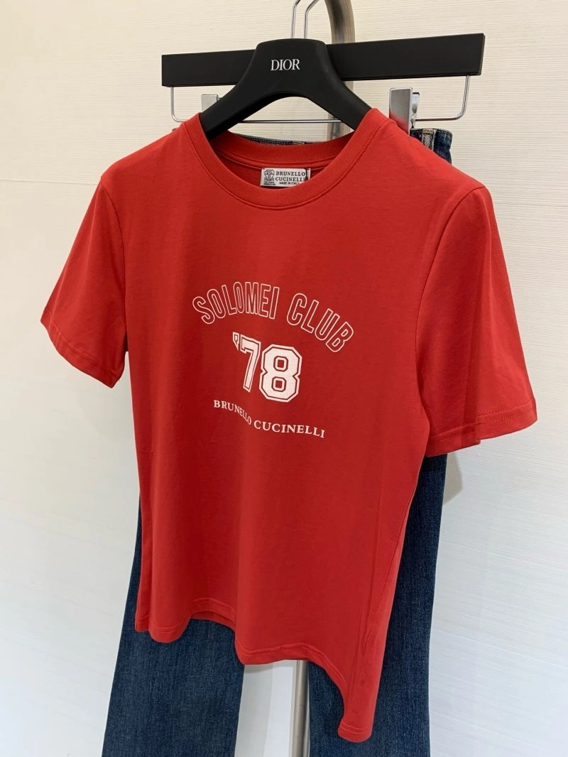 Brunello Cucinelli T-Shirts Breathable 149944