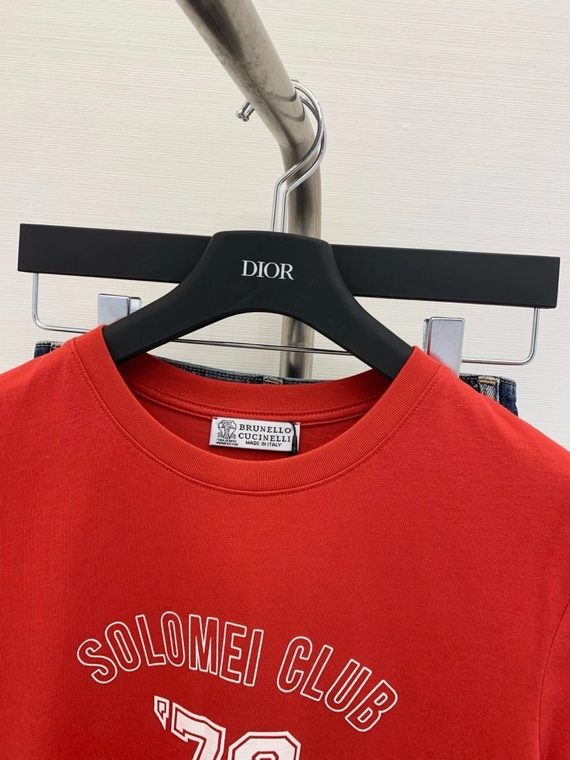 Brunello Cucinelli T-Shirts Breathable 149944