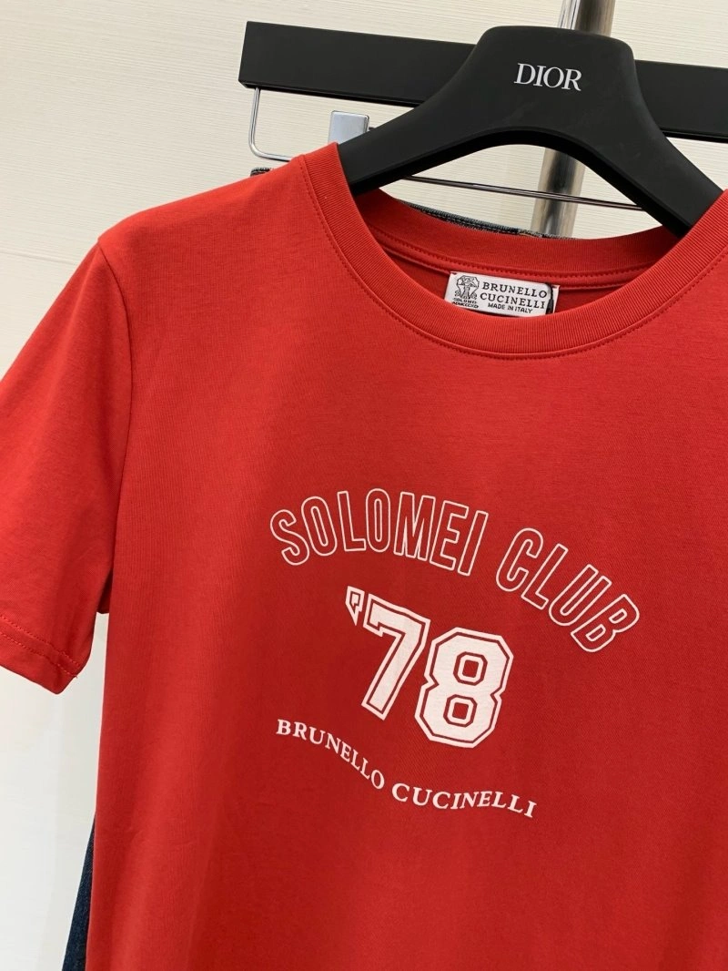 Brunello Cucinelli T-Shirts Breathable 149944
