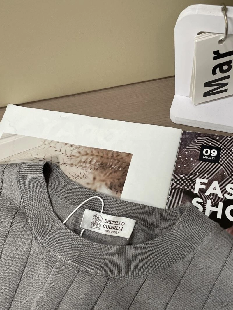 Brunello Cucinelli T-Shirts FlexibleFit 160884