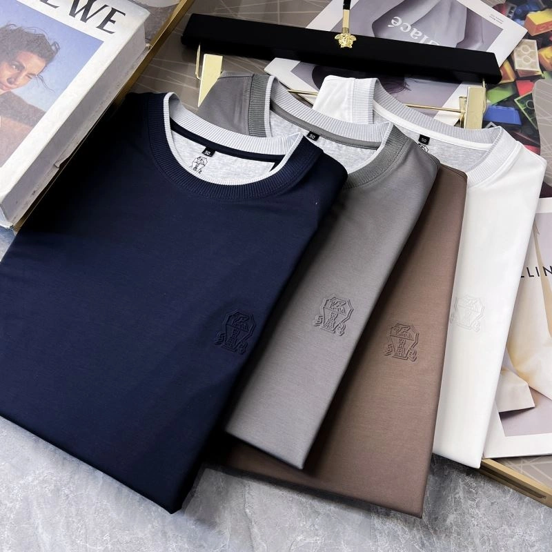 Brunello Cucinelli T-Shirts Vibrant 160872