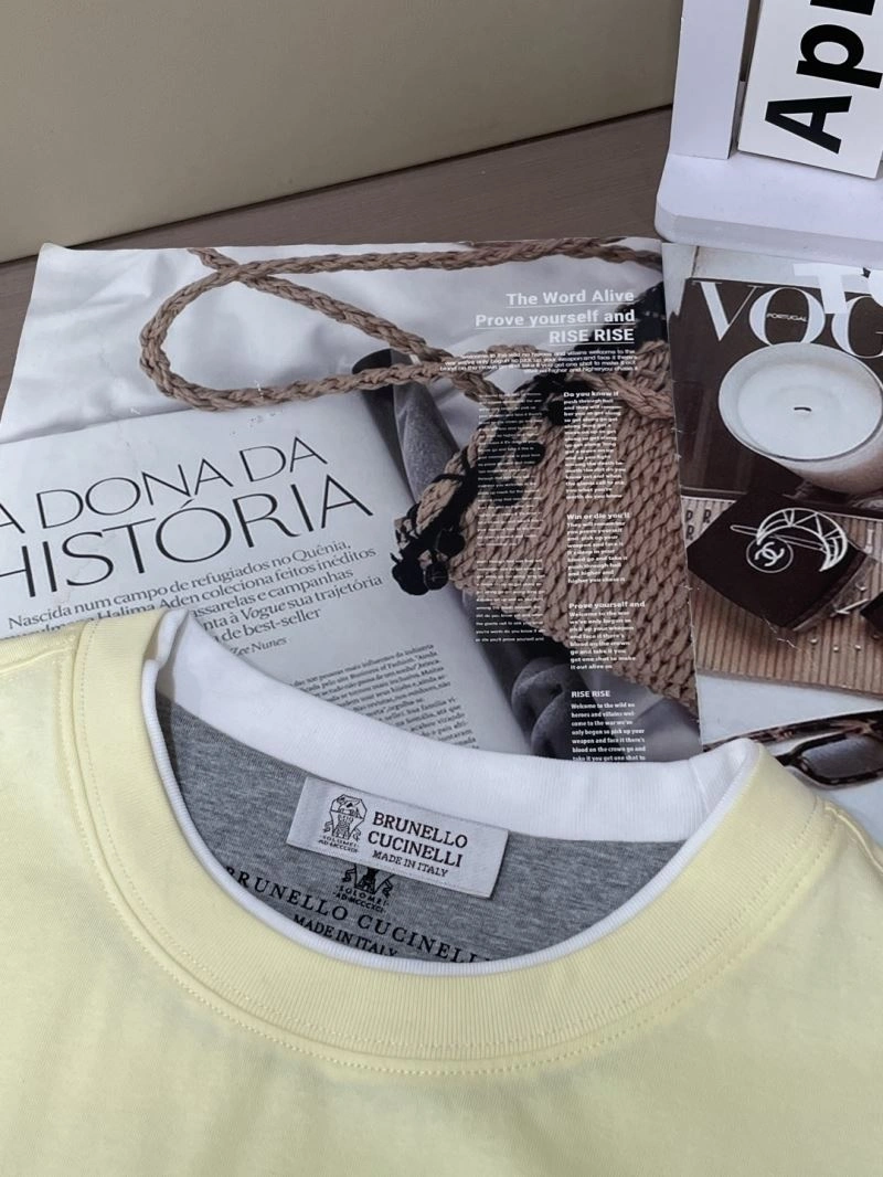 Brunello Cucinelli T-Shirts Affordable 159689