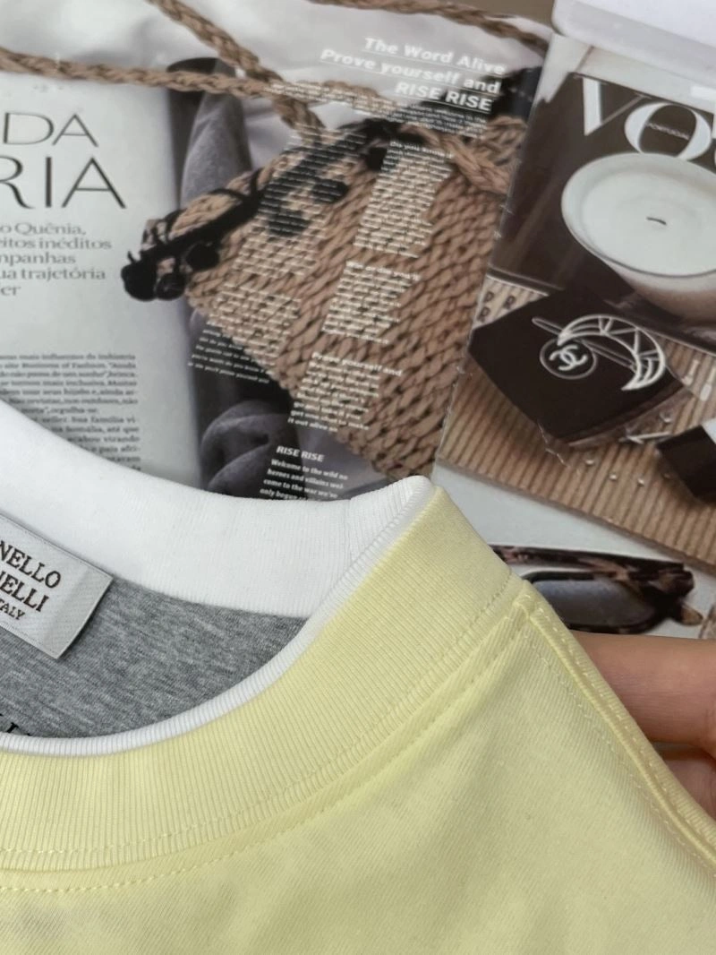 Brunello Cucinelli T-Shirts Affordable 159689