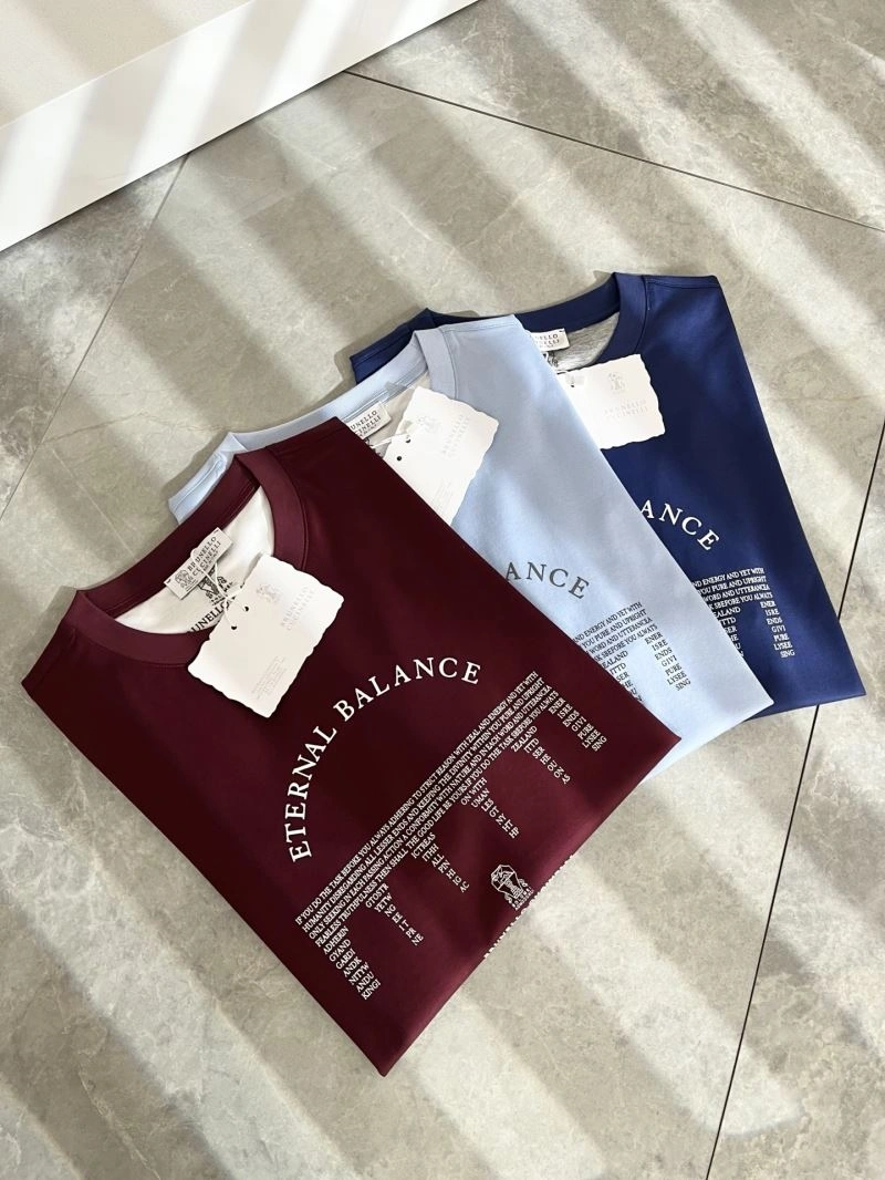Tailored Brunello Cucinelli T-Shirts 159686