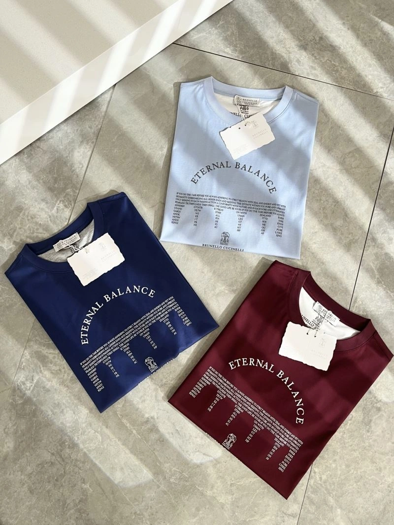 Supportive Brunello Cucinelli T-Shirts 159765